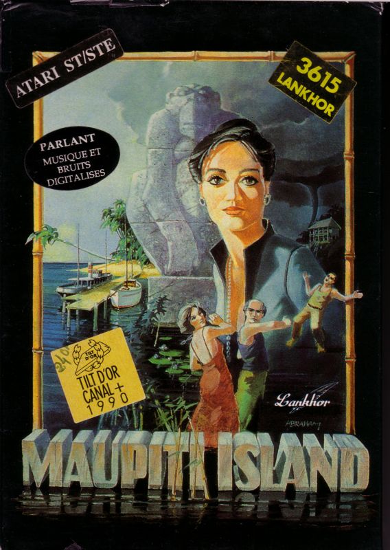 Maupiti Island box art for Atari ST